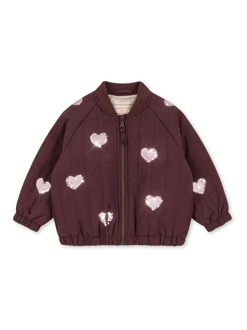 Dsiney Kidz - Konges Sløjd Brown Juno Sequin Bomber Jacket image 1