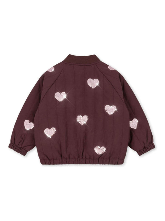 Dsiney Kidz - Konges Sløjd Brown Juno Sequin Bomber Jacket image 2