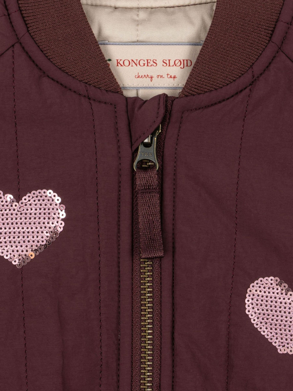 Dsiney Kidz - Konges Sløjd Brown Juno Sequin Bomber Jacket image 4