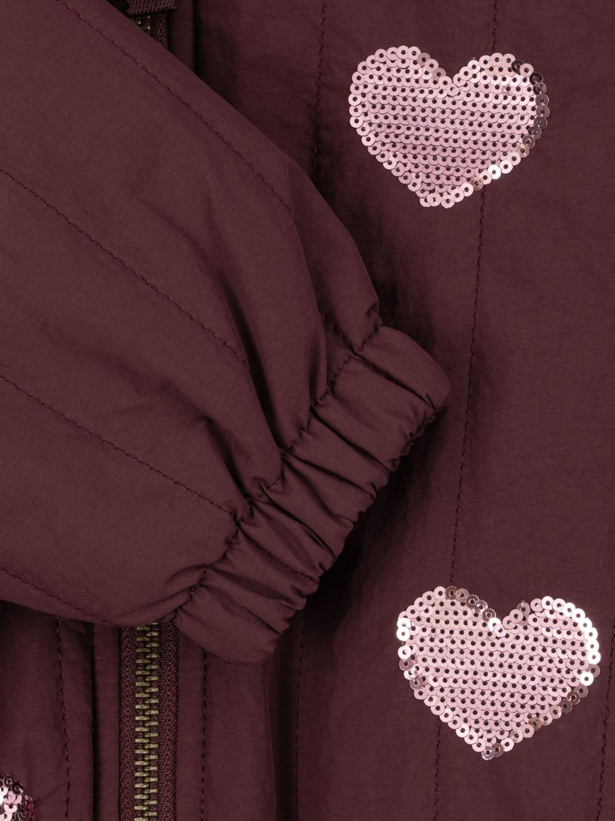 Dsiney Kidz - Konges Sløjd Brown Juno Sequin Bomber Jacket image 5