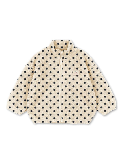 Dsiney Kidz - Konges Sløjd White Jody Embroidery Teddy Jacket image 1