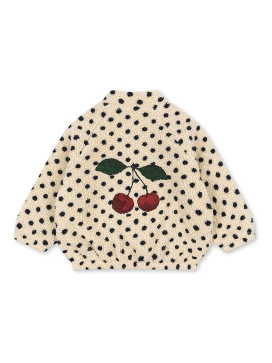 Dsiney Kidz - Konges Sløjd White Jody Embroidery Teddy Jacket image 2