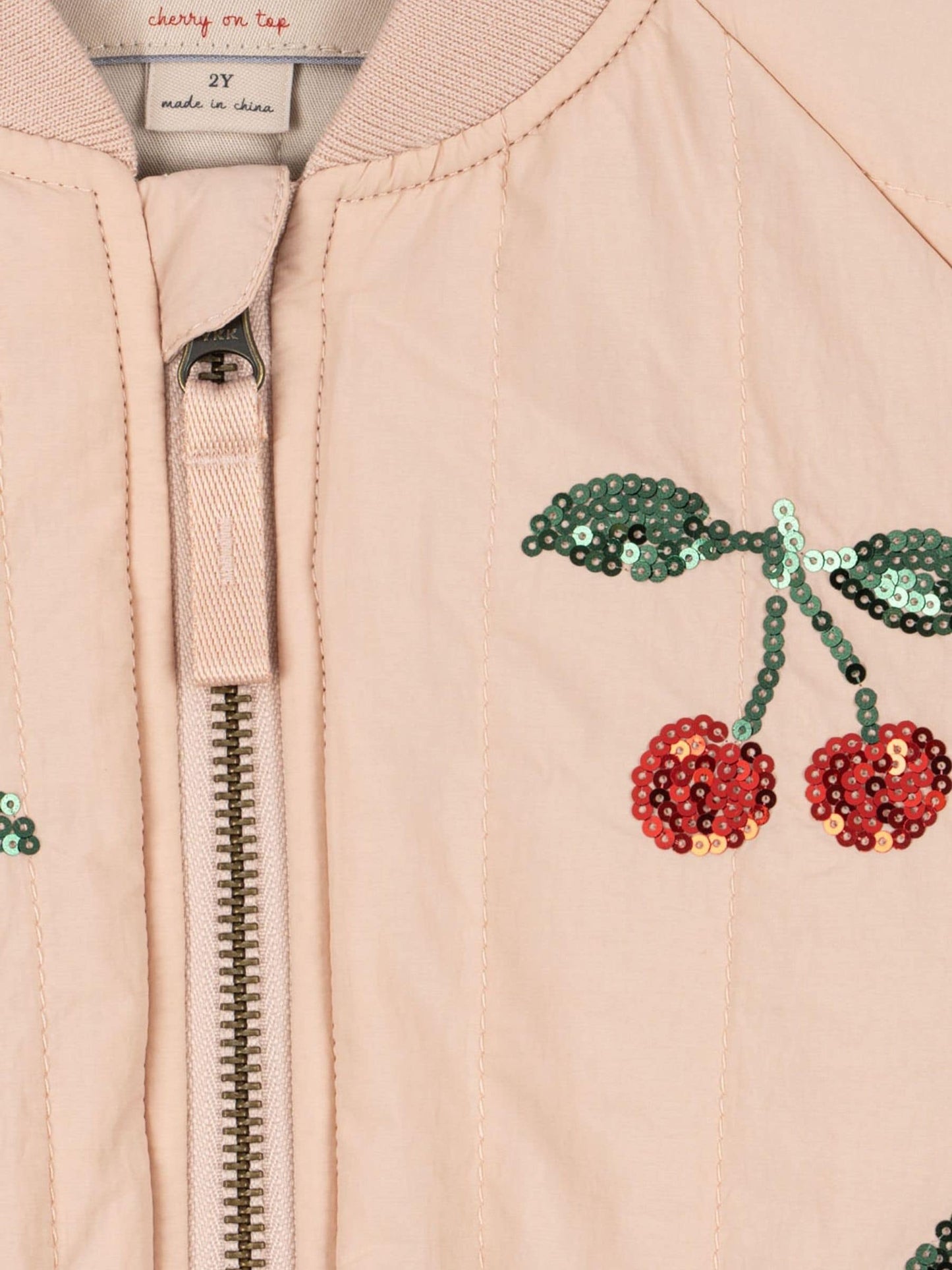 Dsiney Kidz - Konges Sløjd Pink Juno Sequin Bomber Jacket image 4