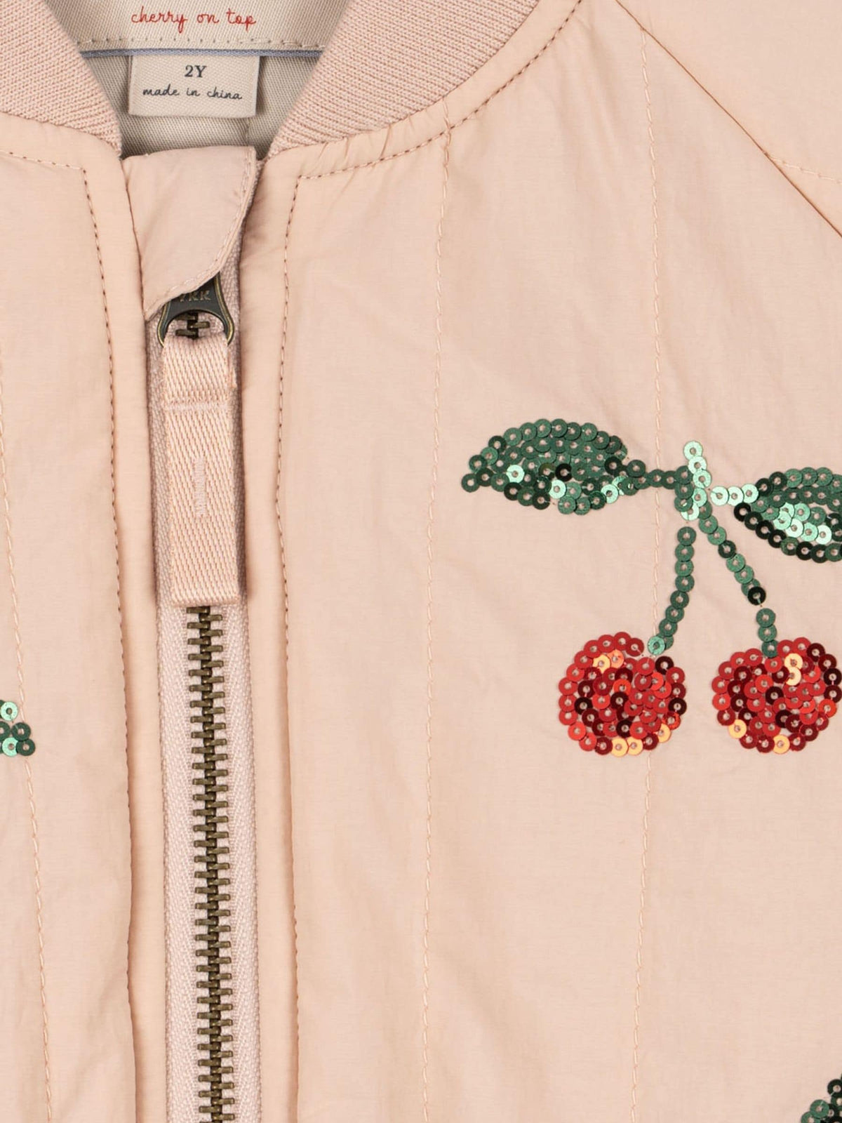 Dsiney Kidz - Konges Sløjd Pink Juno Sequin Bomber Jacket image 4