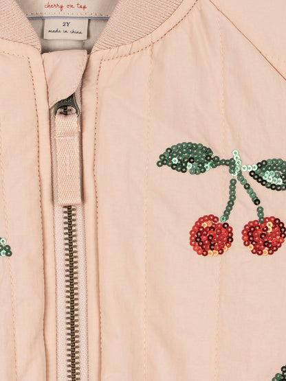 Dsiney Kidz - Konges Sløjd Pink Juno Sequin Bomber Jacket image 4