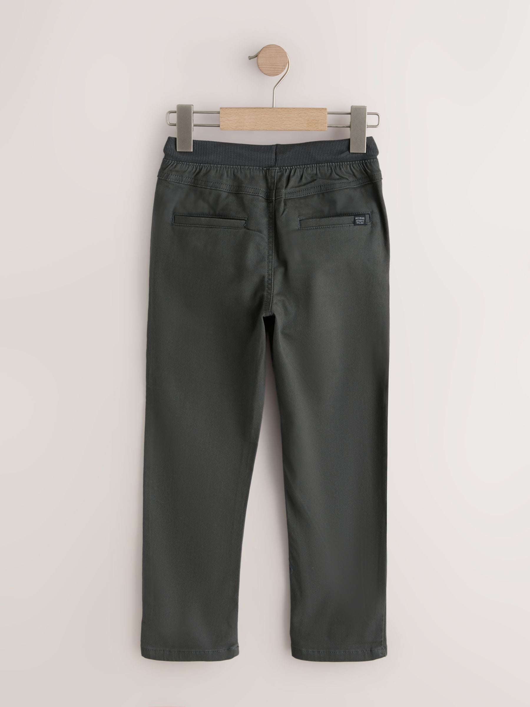 Dsiney Kidz - Charcoal Grey Regular Fit Rib Waist Pull-On Trousers (3-16yrs) image 6