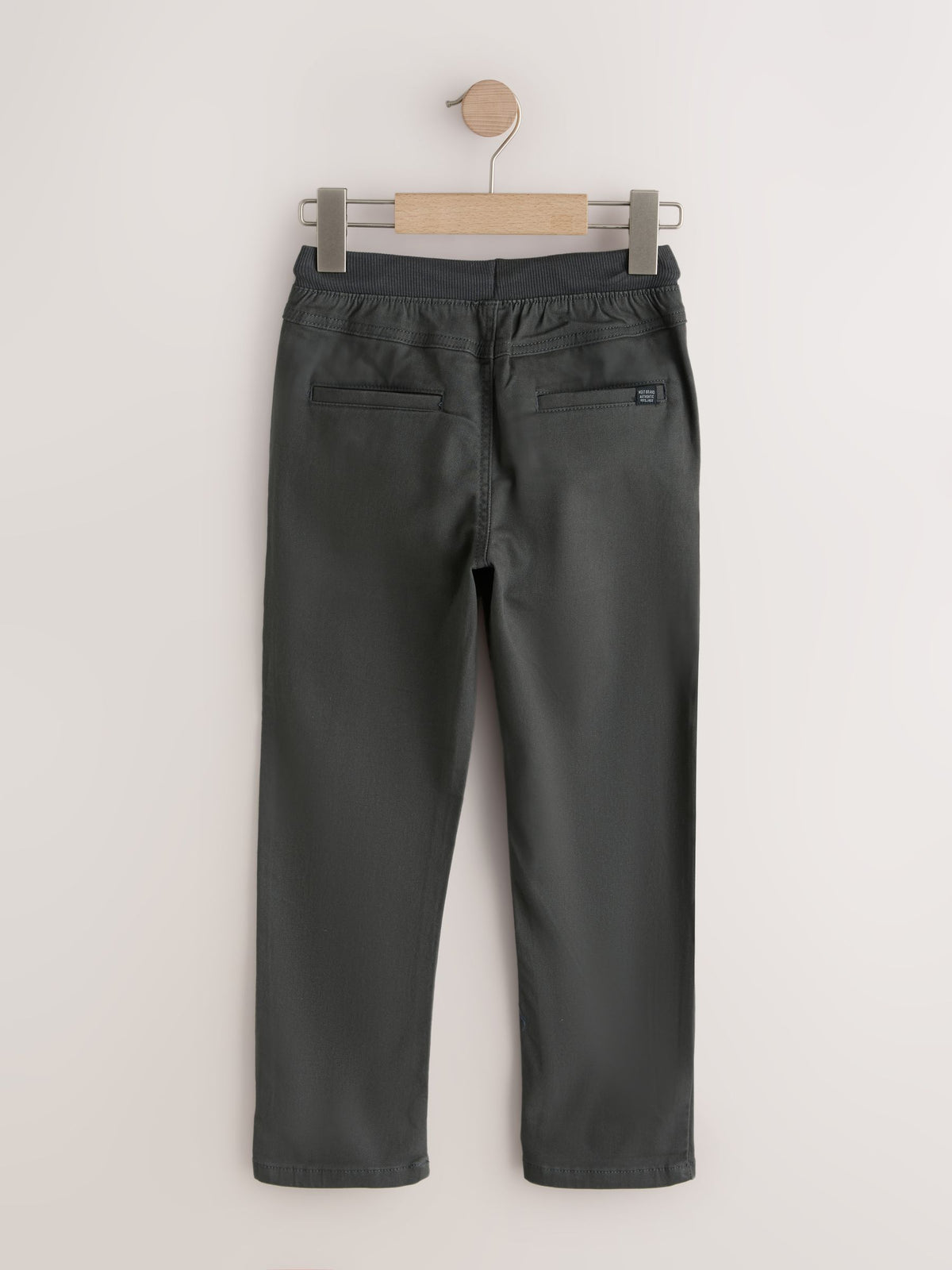 Dsiney Kidz - Charcoal Grey Regular Fit Rib Waist Pull-On Trousers (3-16yrs) image 6