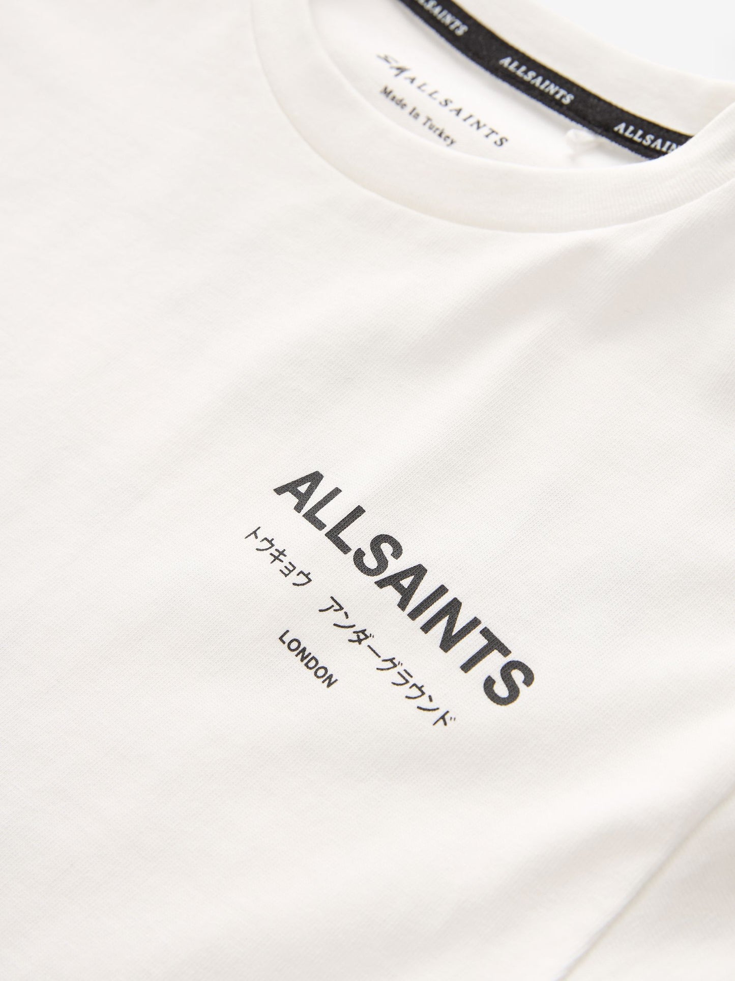 Dsiney Kidz - smALLSAINTS White Oversized Underground Crew Neck Cotton T-Shirt image 8