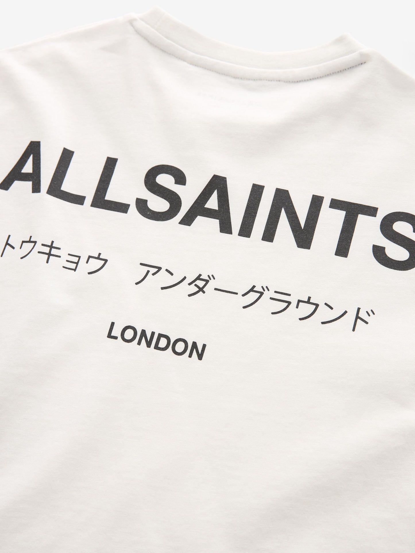 Dsiney Kidz - smALLSAINTS White Oversized Underground Crew Neck Cotton T-Shirt image 9