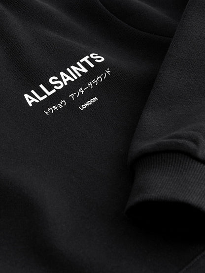 Dsiney Kidz - smALLSAINTS Black Oversized Underground Pullover Hoodie image 6