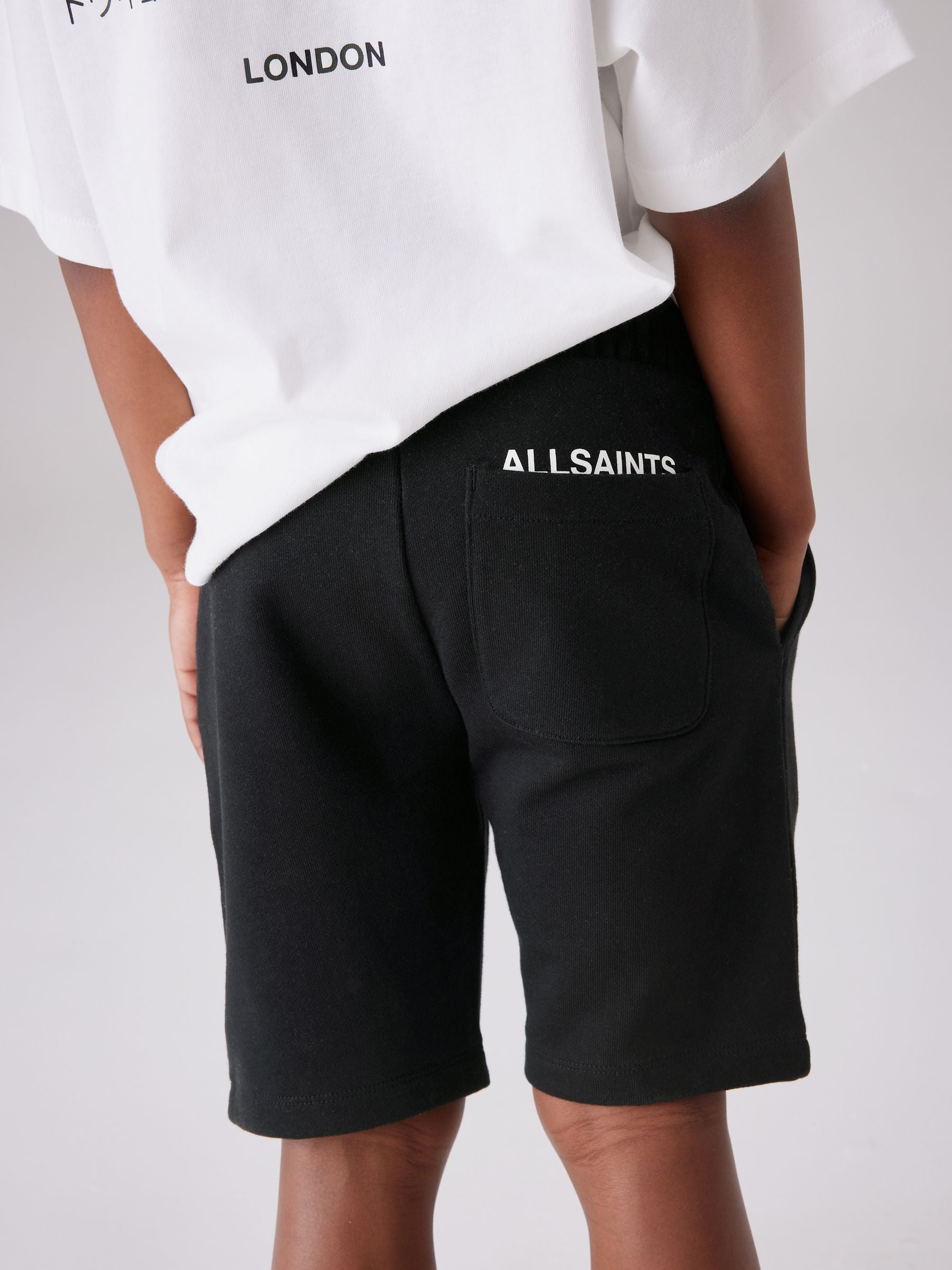 Dsiney Kidz - smALLSAINTS Black Underground Sweat Shorts image 2