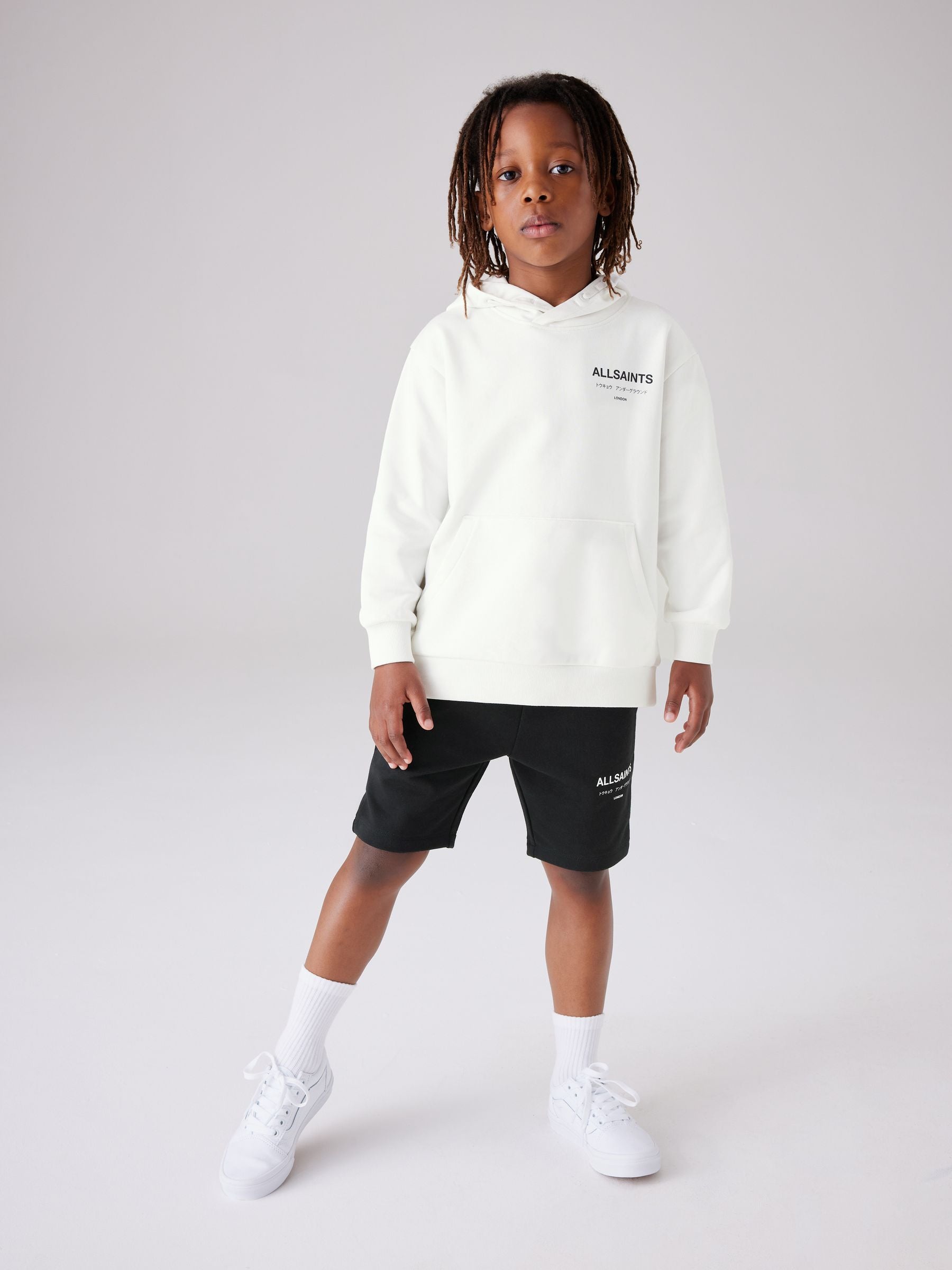 Dsiney Kidz - smALLSAINTS Black Underground Sweat Shorts image 3