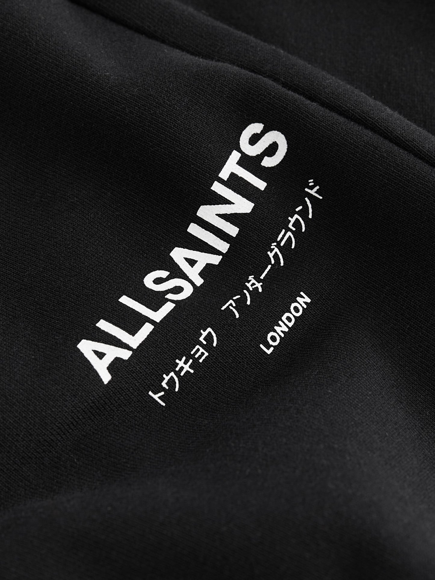 Dsiney Kidz - smALLSAINTS Black Underground Straight Cuffed Cotton Joggers image 6