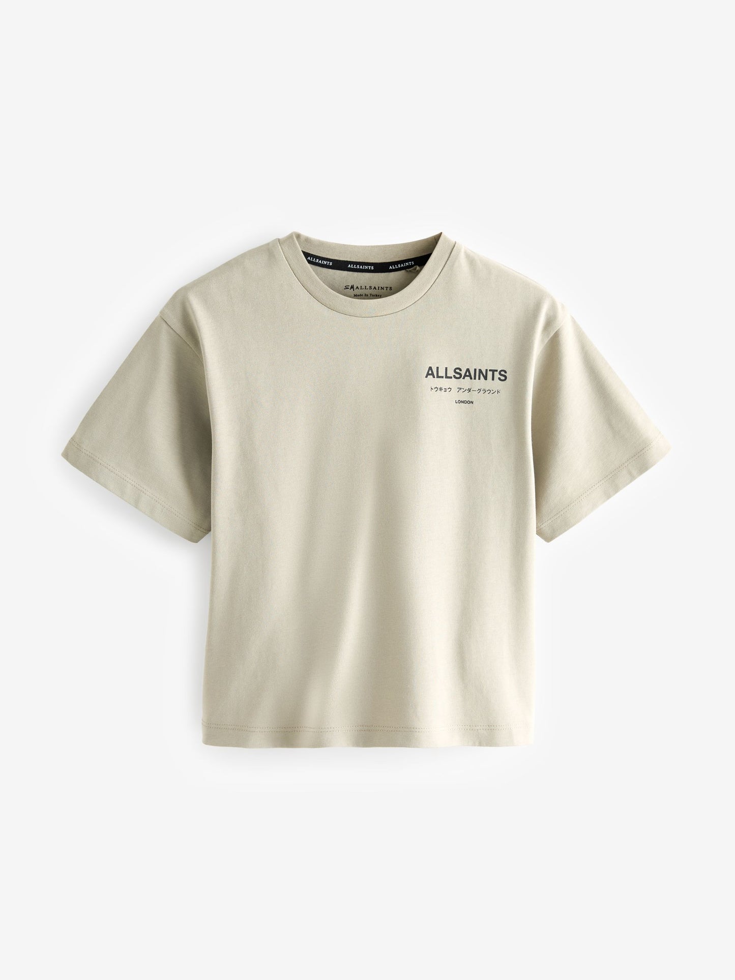 Dsiney Kidz - smALLSAINTS Stone Oversized Underground Crew Neck Cotton T-Shirt image 4