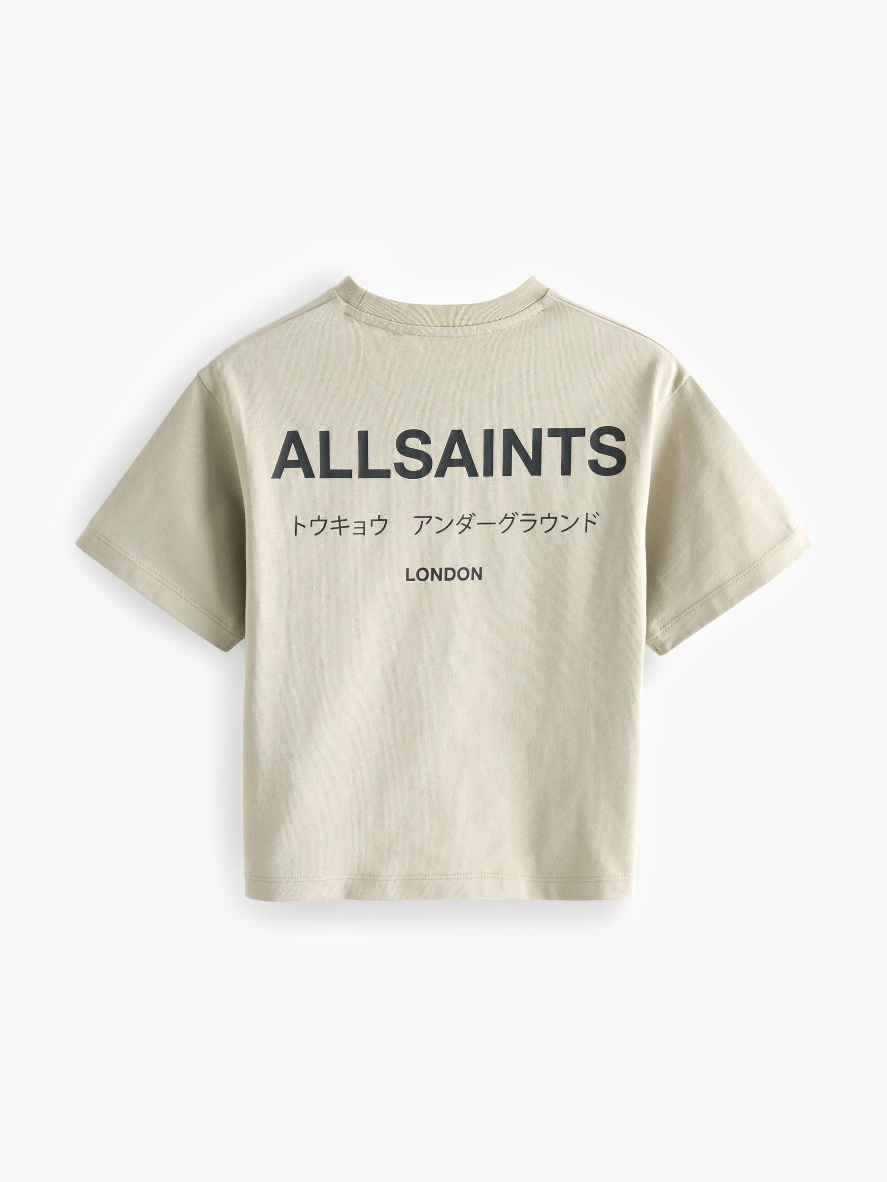 Dsiney Kidz - smALLSAINTS Stone Oversized Underground Crew Neck Cotton T-Shirt image 5