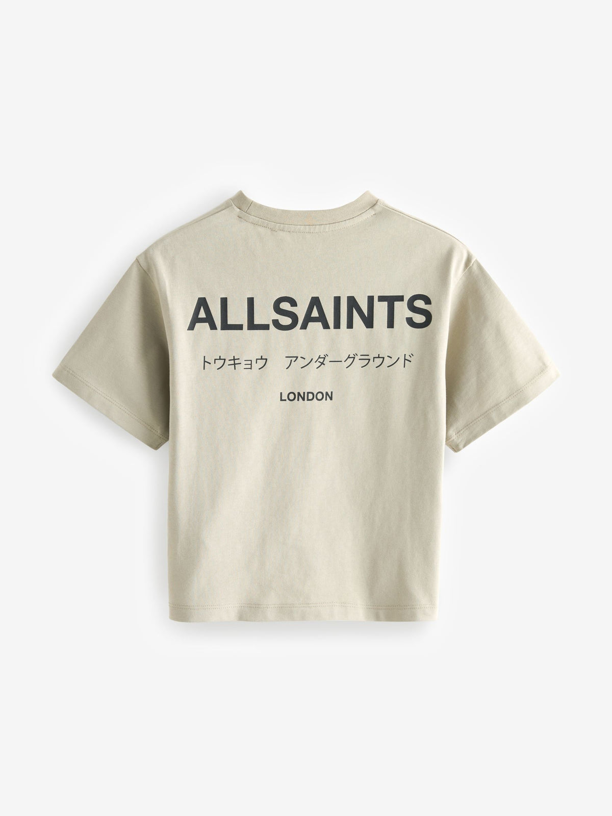 Dsiney Kidz - smALLSAINTS Stone Oversized Underground Crew Neck Cotton T-Shirt image 5