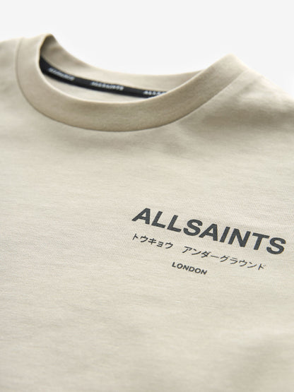 Dsiney Kidz - smALLSAINTS Stone Oversized Underground Crew Neck Cotton T-Shirt image 6