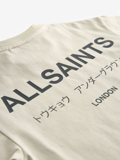 Dsiney Kidz - smALLSAINTS Stone Oversized Underground Crew Neck Cotton T-Shirt image 7