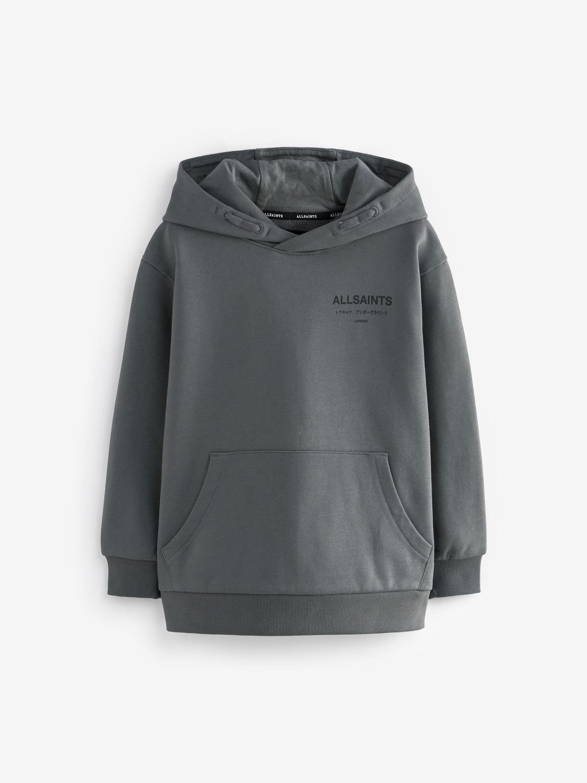 Dsiney Kidz - smALLSAINTS Charcoal Grey Oversized Underground Pullover Hoodie image 6