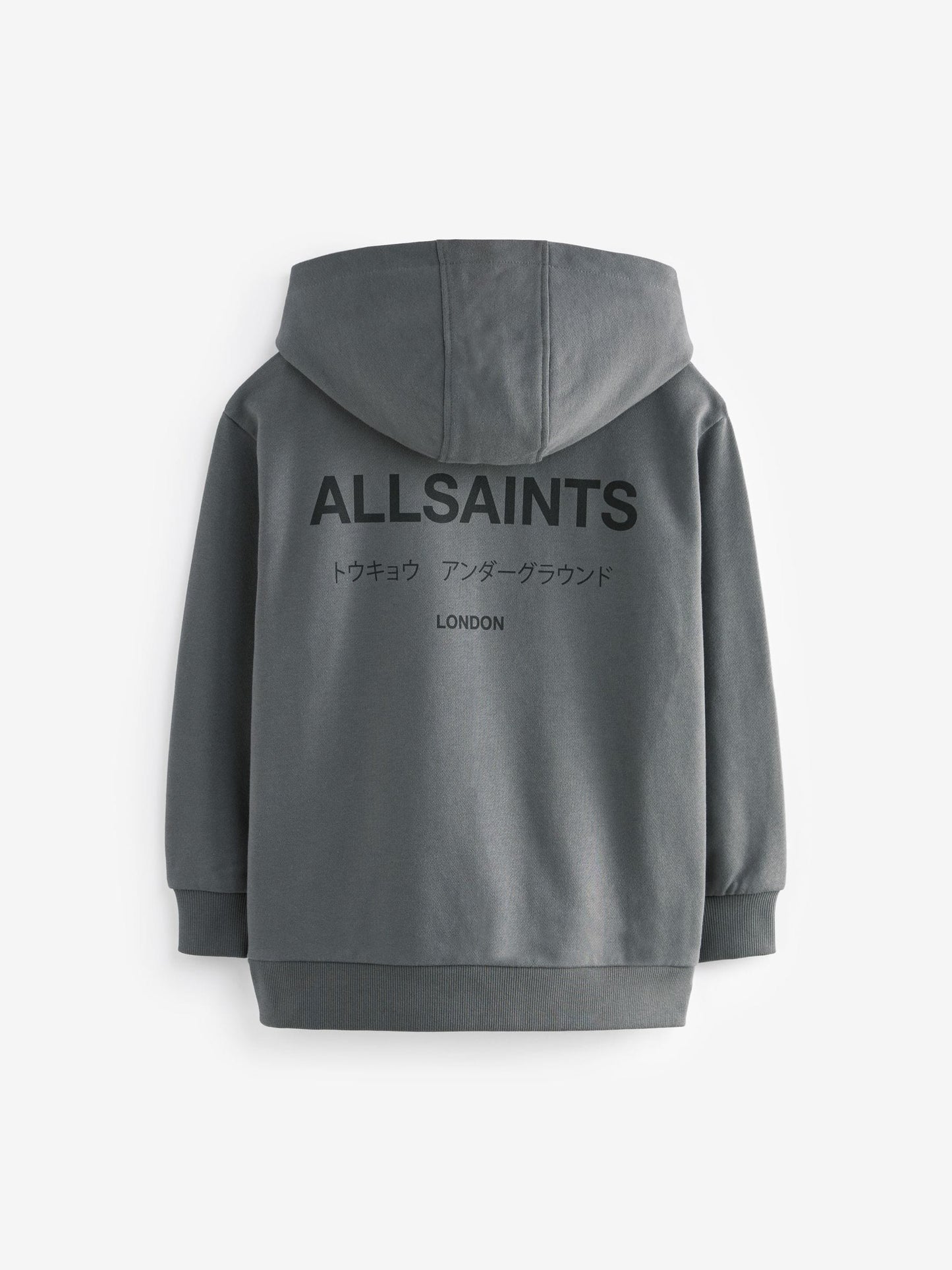 Dsiney Kidz - smALLSAINTS Charcoal Grey Oversized Underground Pullover Hoodie image 7