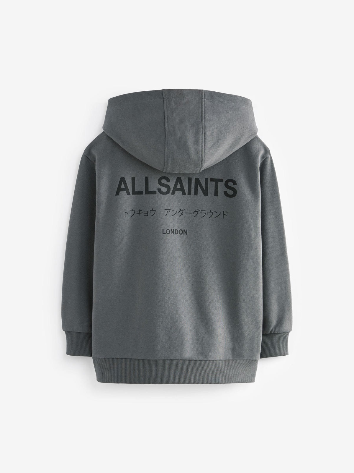 Dsiney Kidz - smALLSAINTS Charcoal Grey Oversized Underground Pullover Hoodie image 7