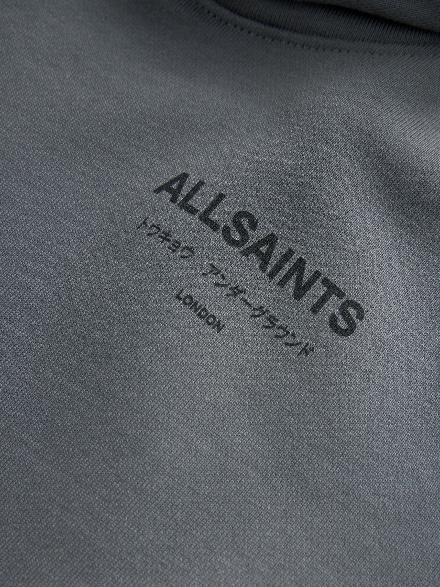 Dsiney Kidz - smALLSAINTS Charcoal Grey Oversized Underground Pullover Hoodie image 8