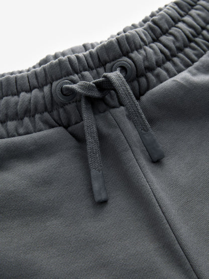 smALLSAINTS Charcoal Grey Underground Straight Cuffed 100% Cotton Joggers - image 10