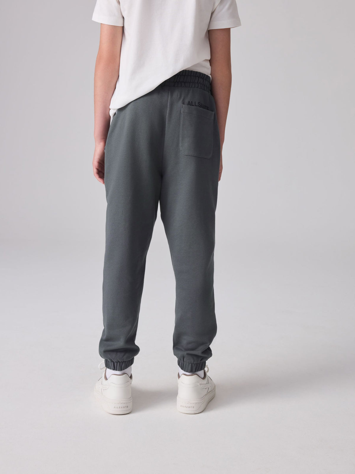 smALLSAINTS Charcoal Grey Underground Straight Cuffed 100% Cotton Joggers - image 3