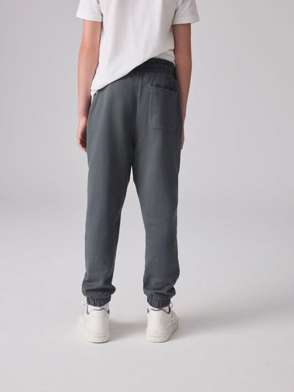 smALLSAINTS Charcoal Grey Underground Straight Cuffed 100% Cotton Joggers - image 3