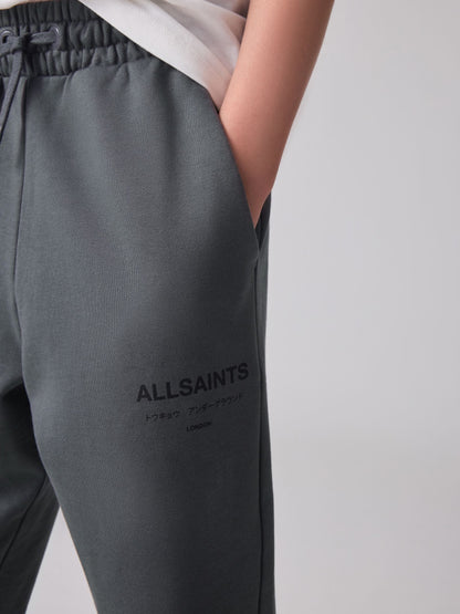 smALLSAINTS Charcoal Grey Underground Straight Cuffed 100% Cotton Joggers - image 4