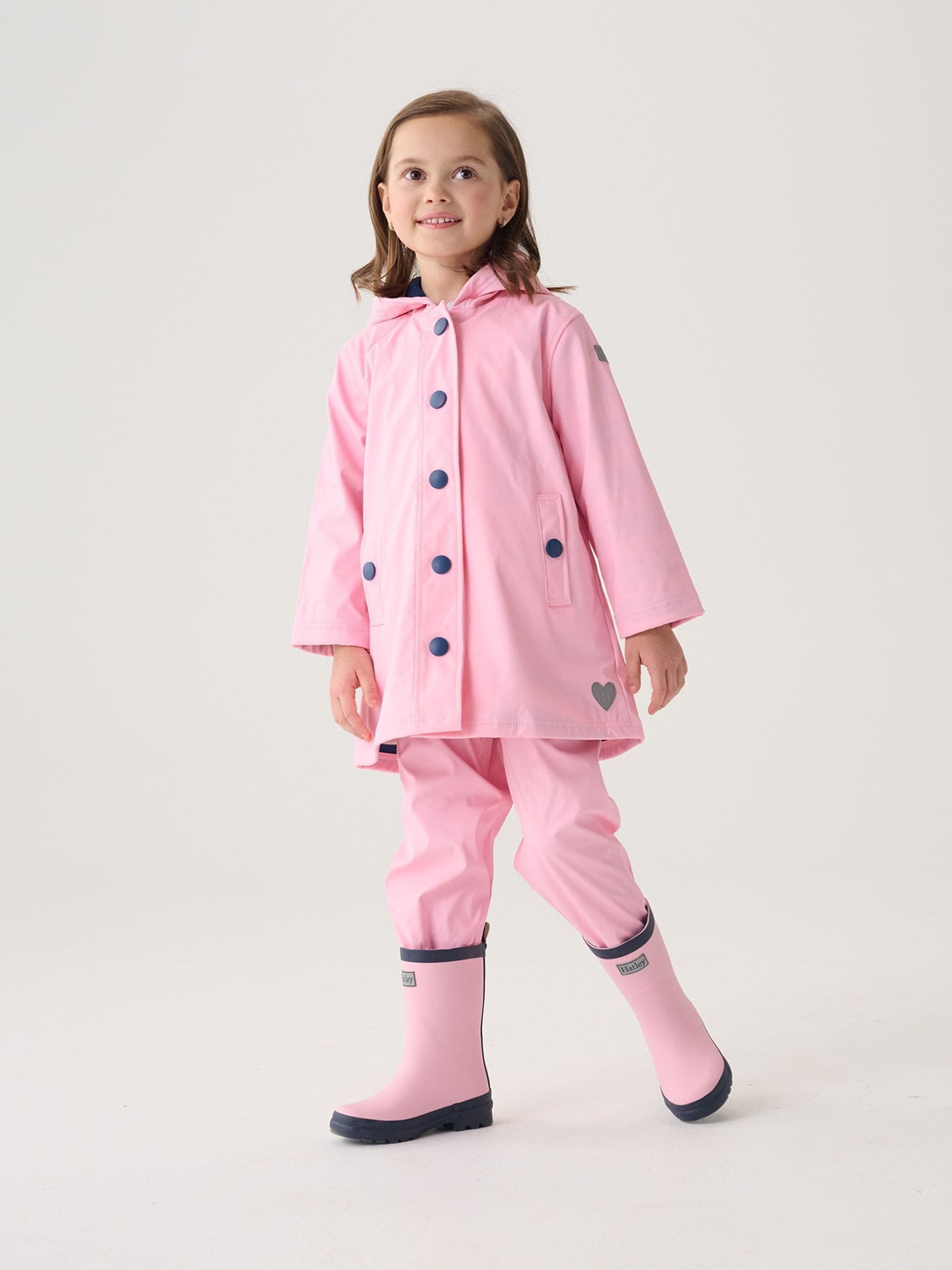 Dsiney Kidz - Hatley Pink Waterproof Splash Jacket image 1
