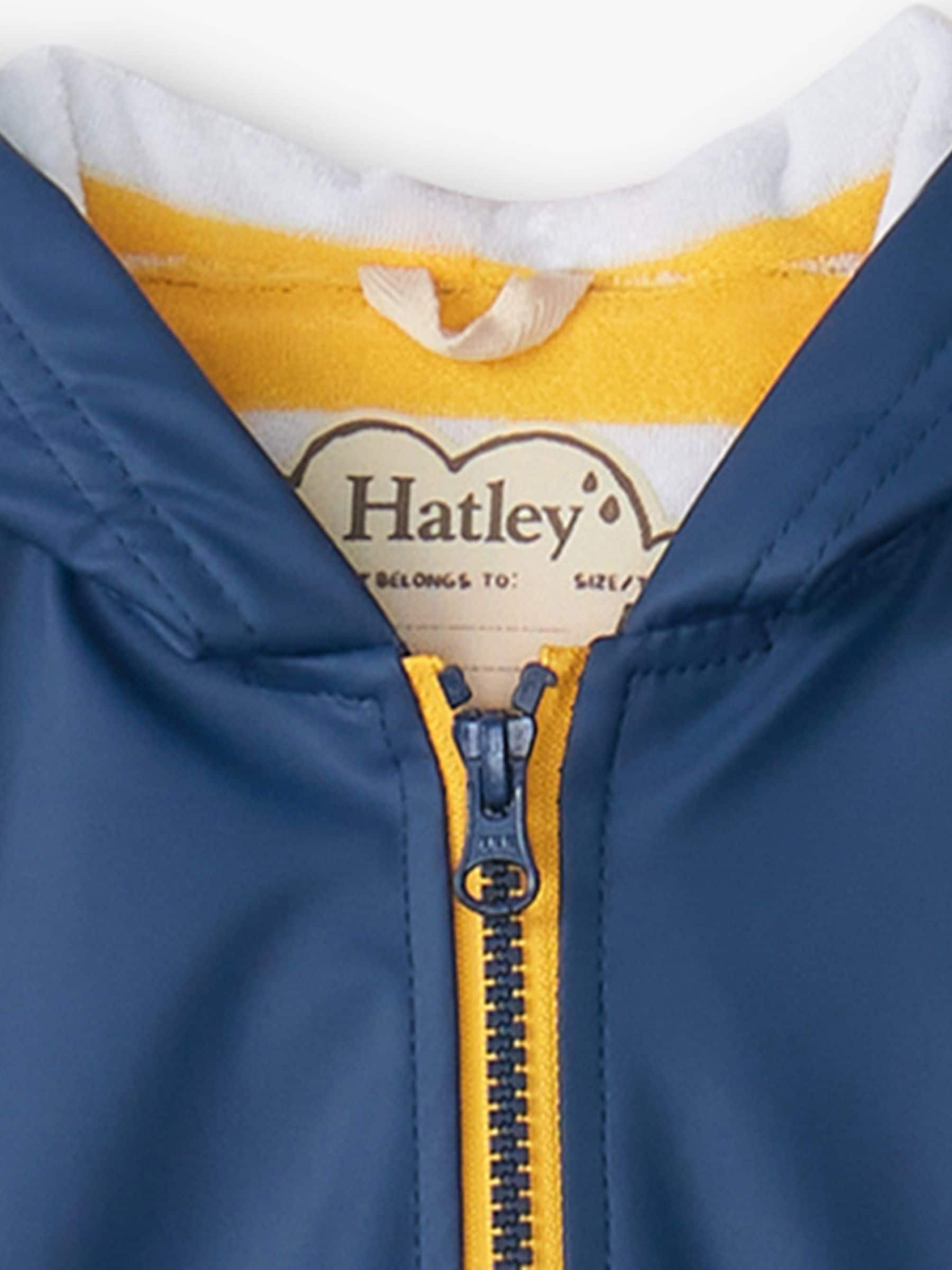 Dsiney Kidz - Hatley Blue Waterproof Zip Up Hooded Splash Jacket image 3