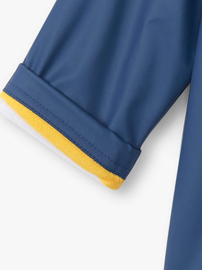Dsiney Kidz - Hatley Blue Waterproof Zip Up Hooded Splash Jacket image 4