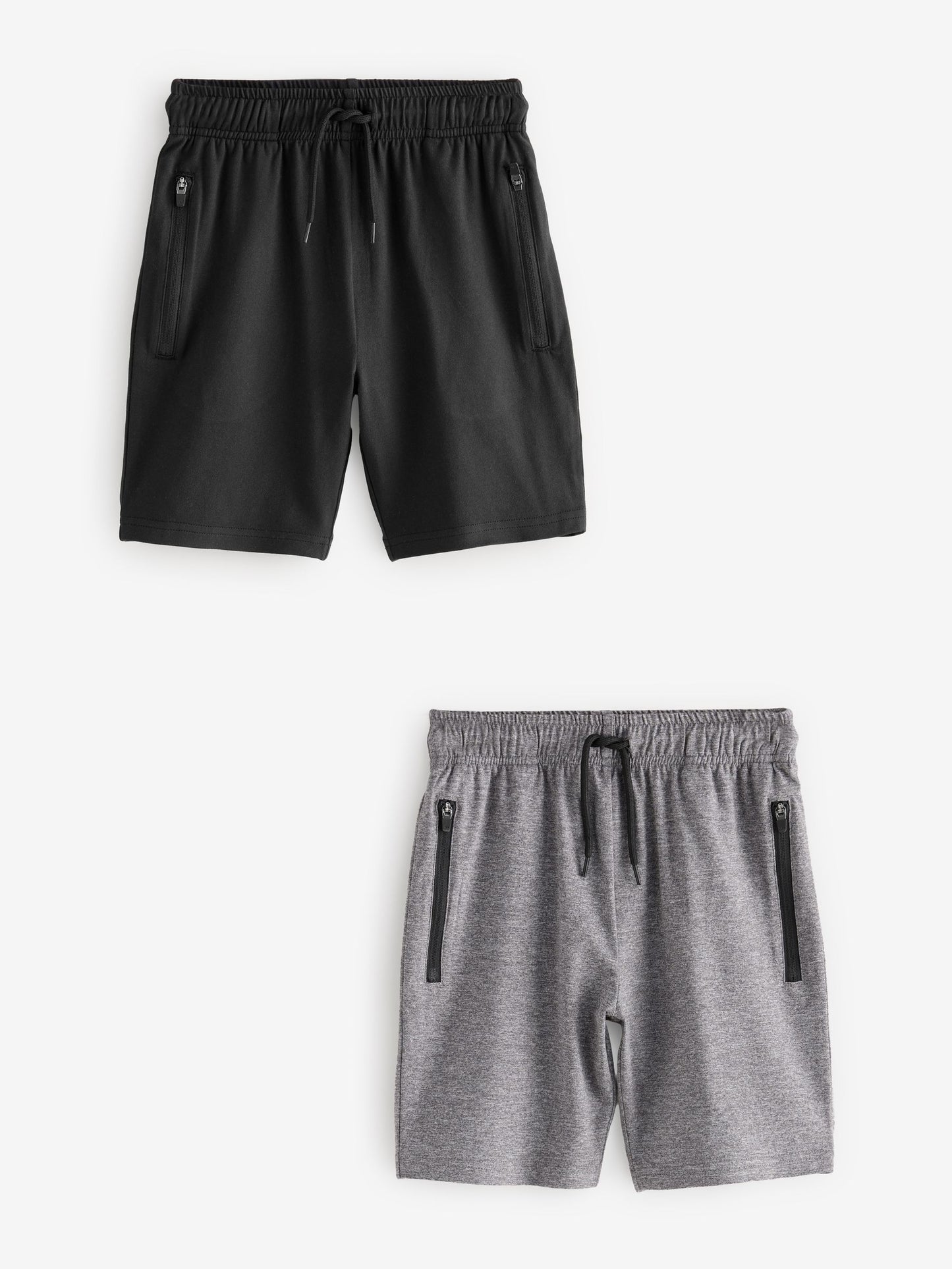 Dsiney Kidz - Black/Grey Light Weight Sports Shorts 2 Pack (3-17yrs) image 1