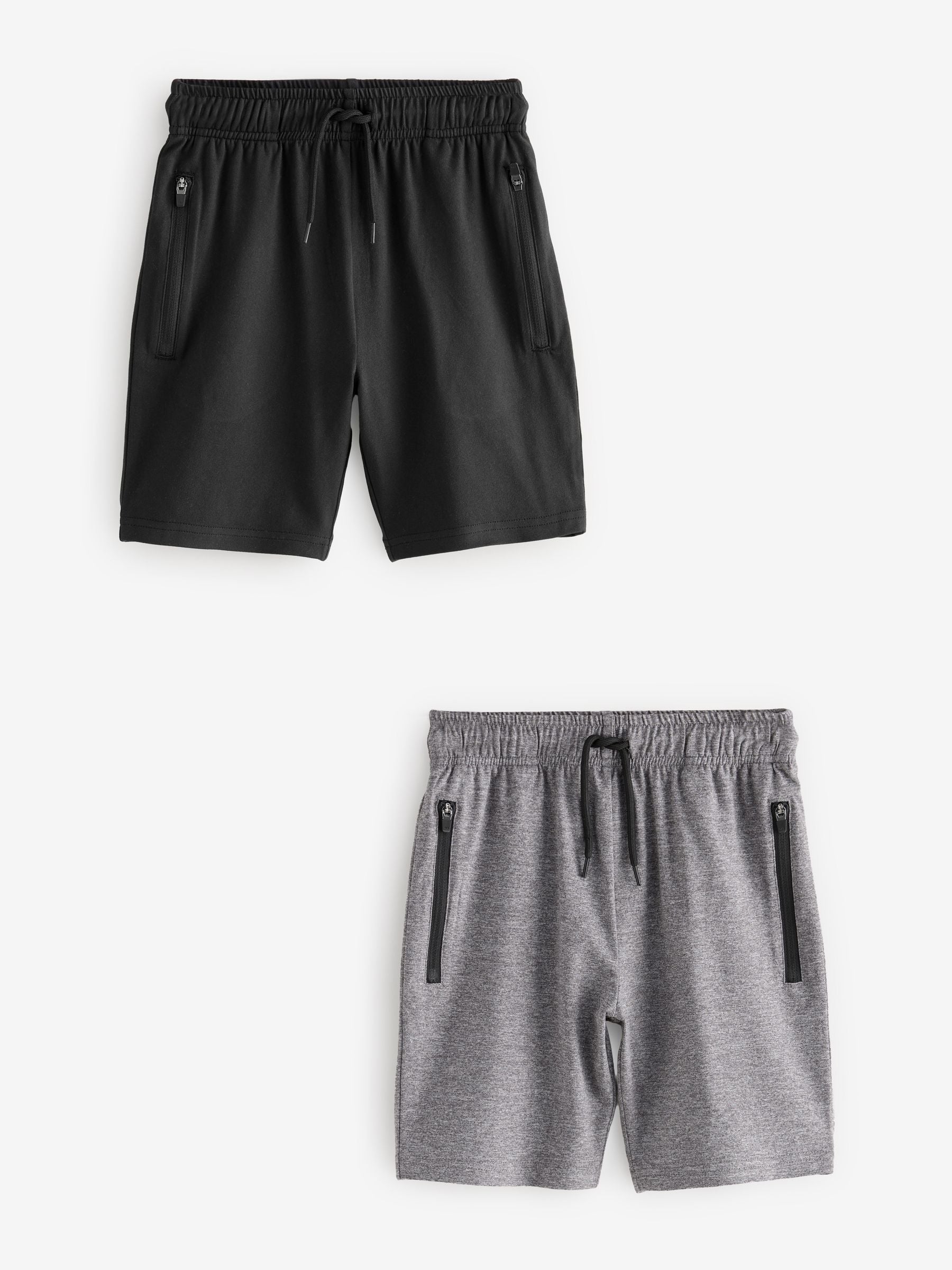 Dsiney Kidz - Black/Grey Light Weight Sports Shorts 2 Pack (3-17yrs) image 1