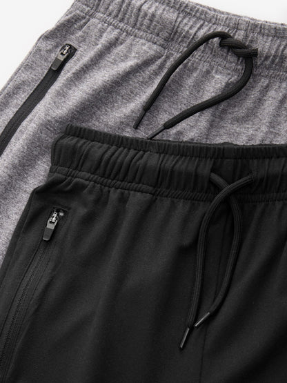 Dsiney Kidz - Black/Grey Light Weight Sports Shorts 2 Pack (3-17yrs) image 4