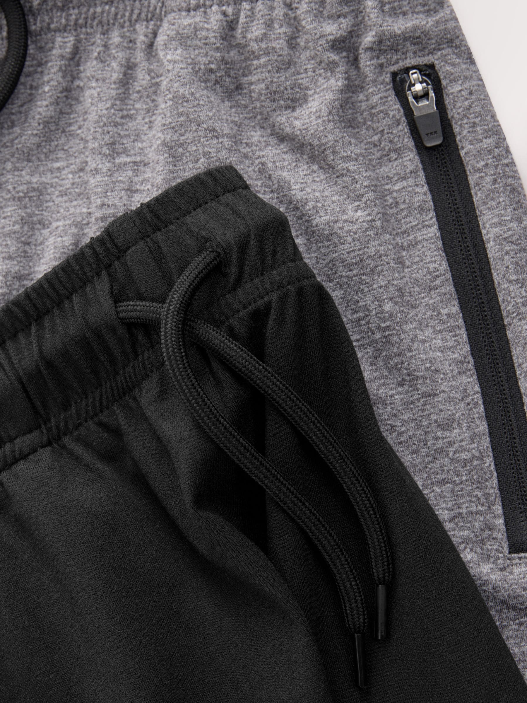 Dsiney Kidz - Black/Grey Light Weight Sports Shorts 2 Pack (3-17yrs) image 5