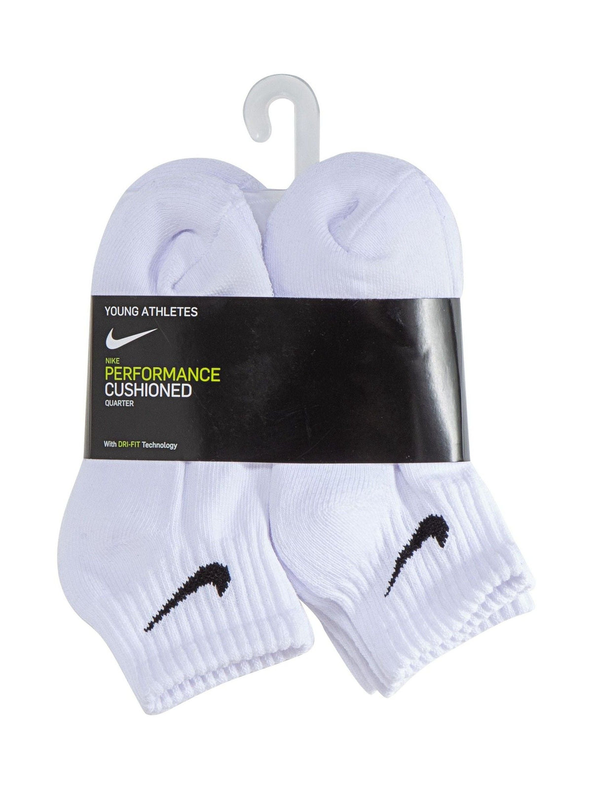 Nike White Kids Little Performance Ankle Socks 6 Pack - image 4