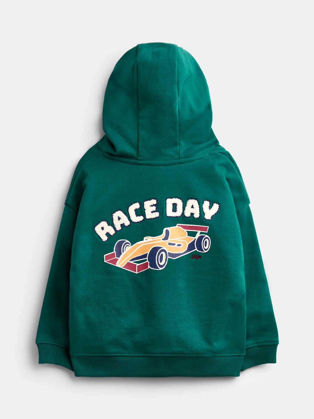 JoJo Maman Bébé Dark Green Race Day Race Day Hoodie - image 2