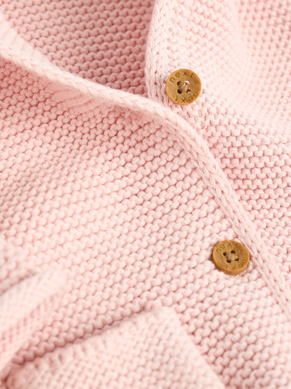 Dsiney Kidz - Pink Knitted Baby Cardigan (0mths-2yrs) image 4