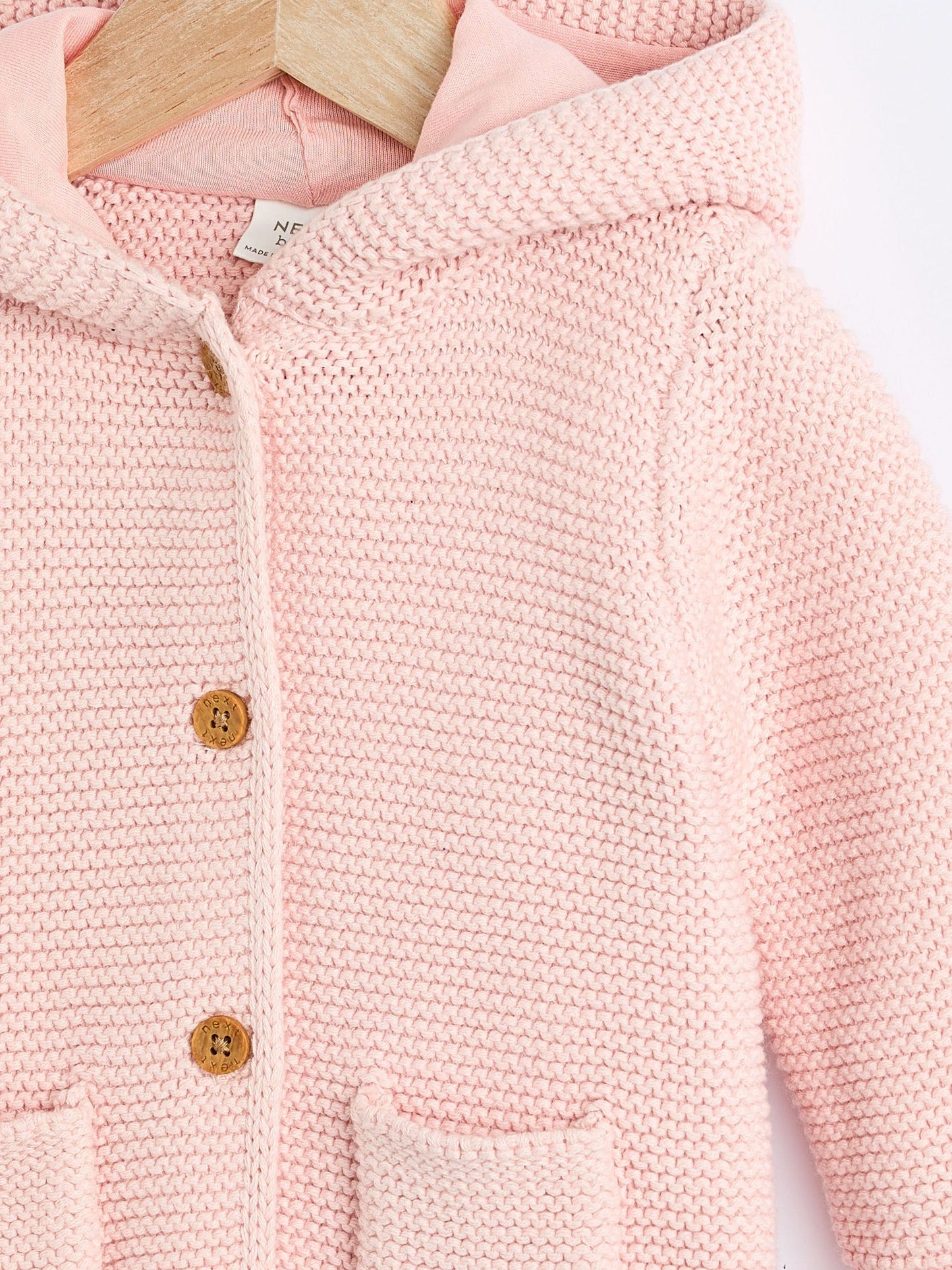Dsiney Kidz - Pink Knitted Baby Cardigan (0mths-2yrs) image 5