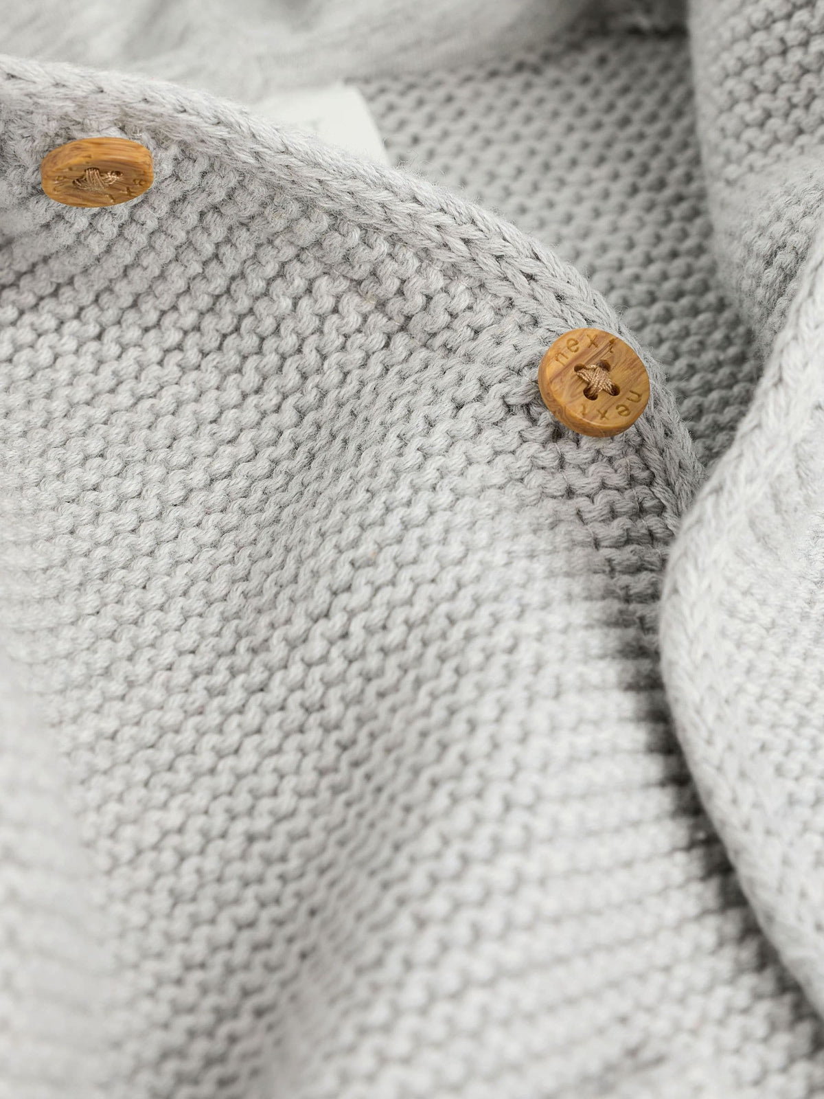 Dsiney Kidz - Grey Knitted Hooded Baby Cardigan image 3