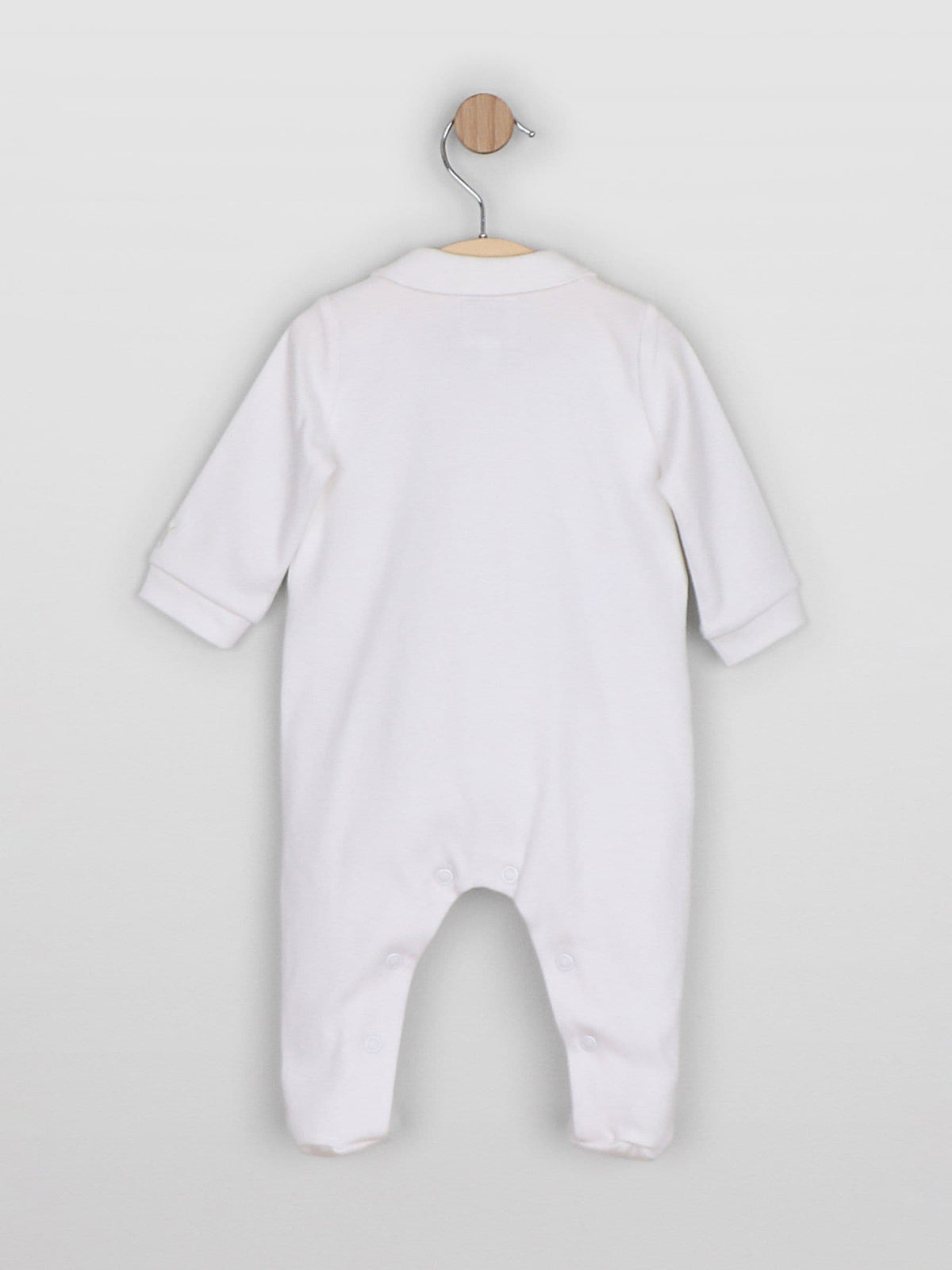 Dsiney Kidz - Emile Et Rose White Jesse - Front Opening All In One with teddy embroidery & Hat image 3