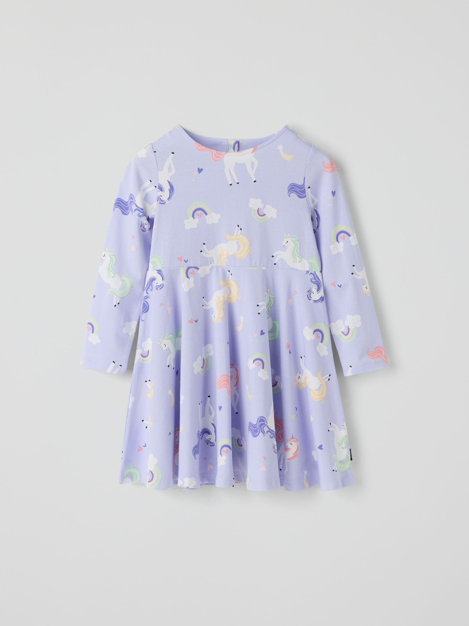 Dsiney Kidz - Polarn O. Pyret Purple Twirl Unicorn Dress image 1