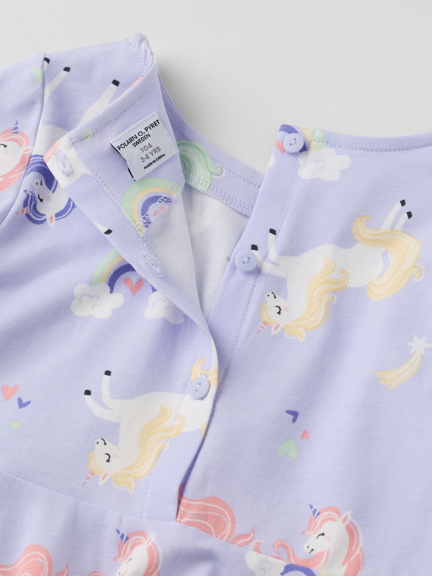 Dsiney Kidz - Polarn O. Pyret Purple Twirl Unicorn Dress image 2