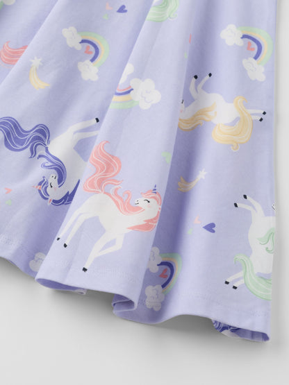 Dsiney Kidz - Polarn O. Pyret Purple Twirl Unicorn Dress image 3