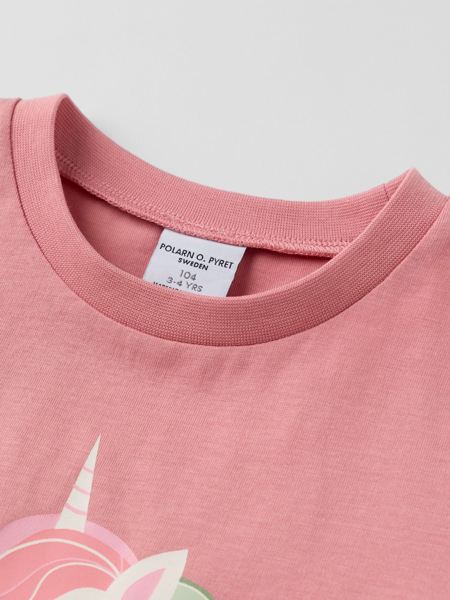 Dsiney Kidz - Polarn O. Pyret Pink Printed T-Shirt image 2