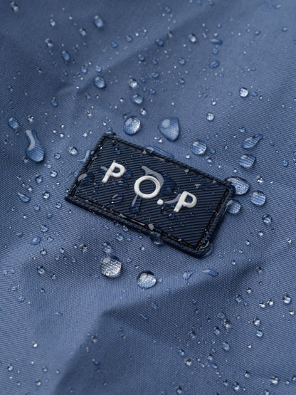 Dsiney Kidz - Polarn O. Pyret Blue Waterproof Shell Jacket Hazy image 2