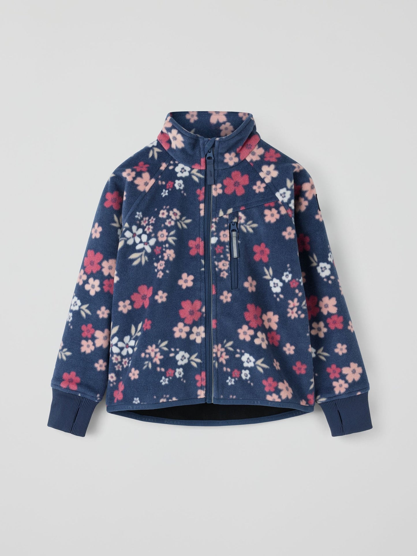 Dsiney Kidz - Polarn O. Pyret Blue Waterproof Fleece Jacket image 1