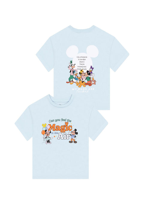Dsiney Kidz - Character Blue Disney Mickey Minnie Mouse & Friends T-Shirt image 1